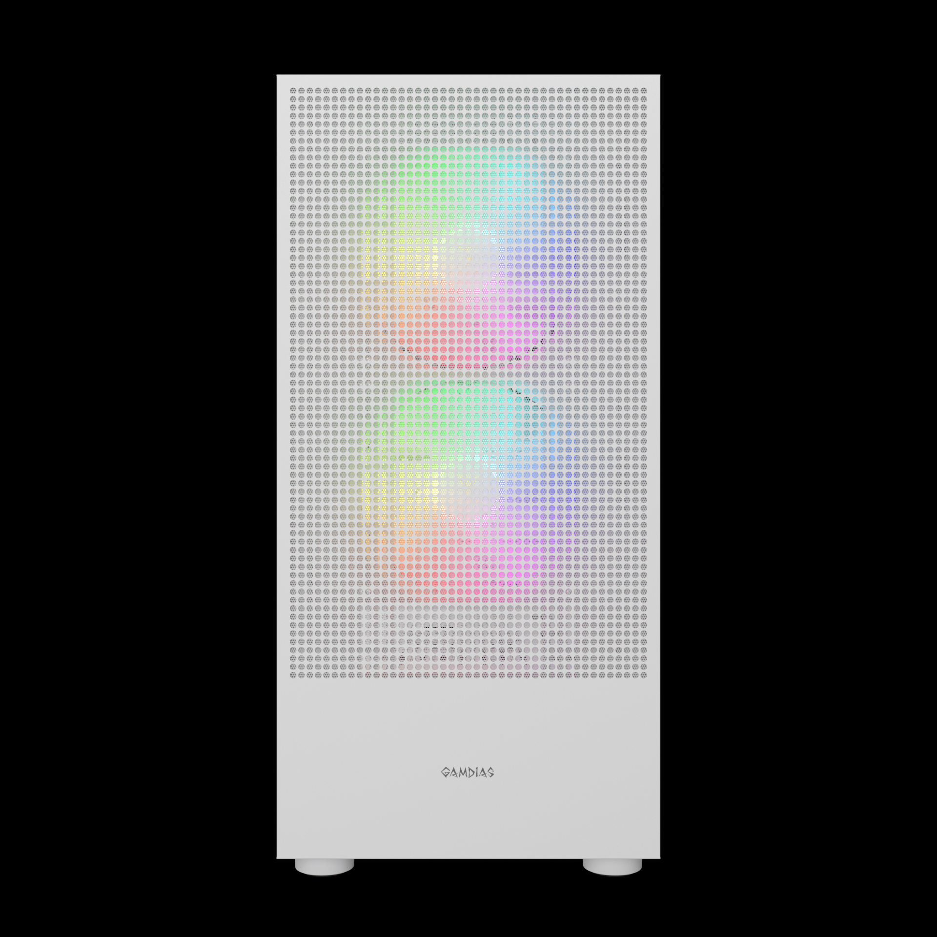 Gabinete Gamdias Talos E3 Mesh Elite Branco com 3 fans - miniatura 3