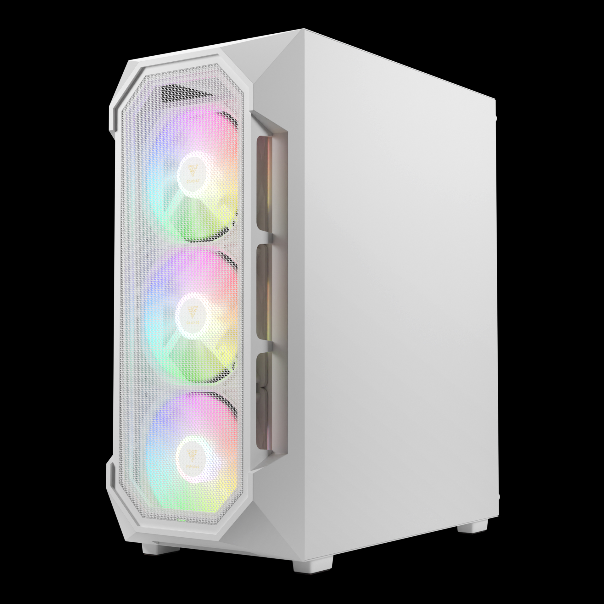 Gabinete Gamdias Aura GC1 Elite Branco com 4 fans - miniatura 5