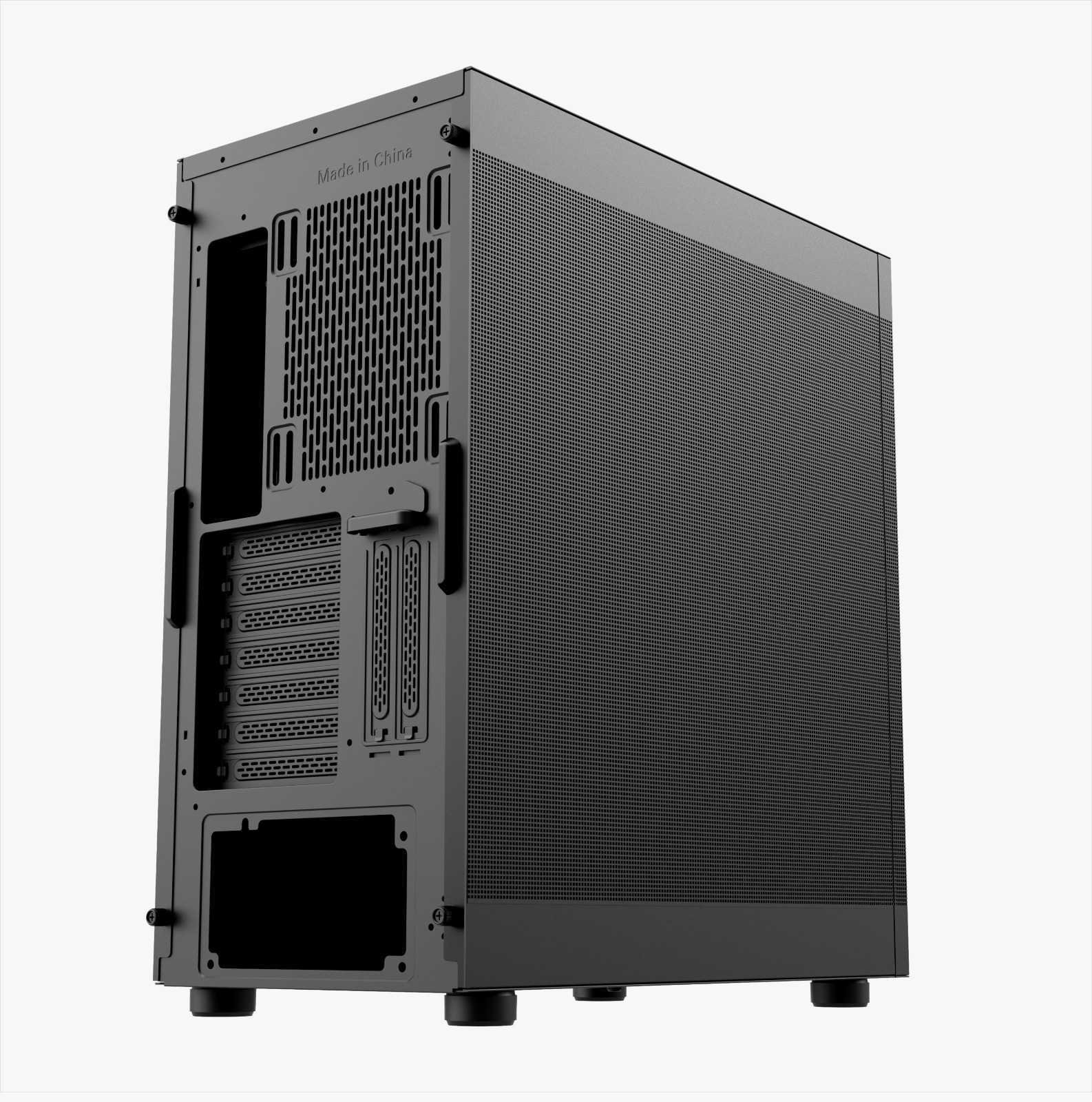 GABINETE REDRAGON AEROFLOW PRETO CA-603B - miniatura 5