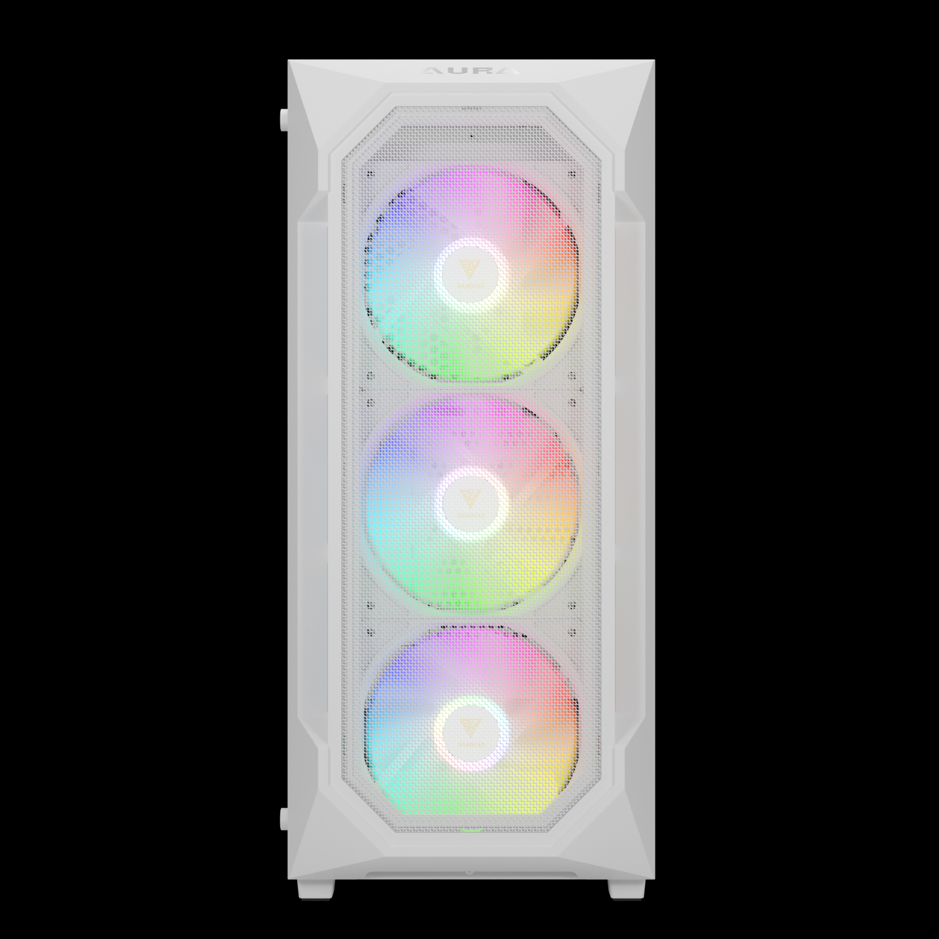 Gabinete Gamdias Aura GC1 Elite Branco com 4 fans - miniatura 4