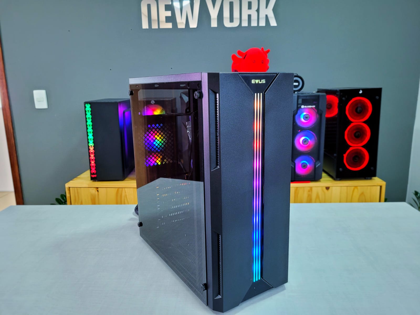 Gabinete Gamer Evus EV-G13 ATX com Led RGB - miniatura 10