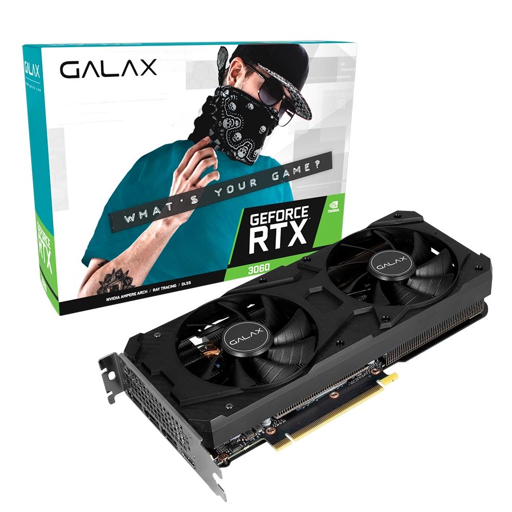Placa de Vídeo RTX 3060 Galax GeForce 12GB GDDR6 - foto 1