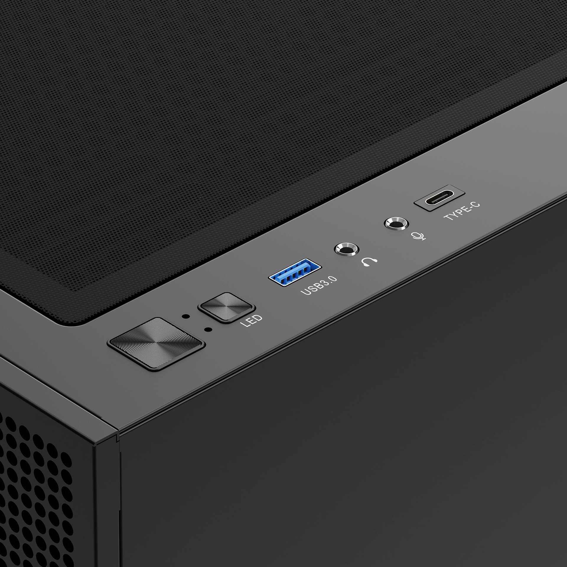 Gabinete Gamdias Talos E3 Mesh Elite Preto com 3 fans - miniatura 8