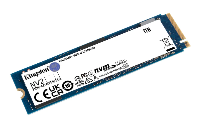 SSD KINGSTON NV2 1TB M2 2280 NVME PCIE 40 SNV2S1000G - foto 1