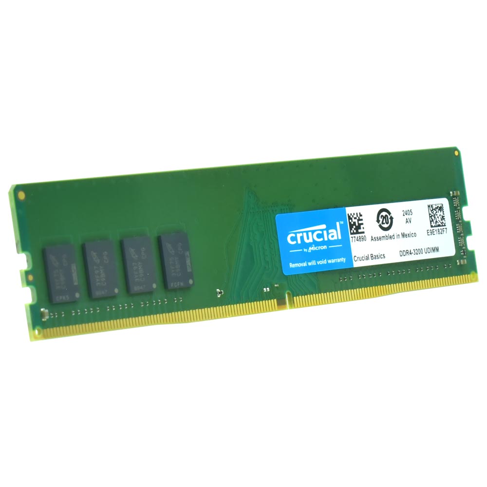 MEMORIA 8GB DDR4 3200MHZ 1.2V CRUCIAL - DESKTOP - CB8GU3200 - miniatura 2