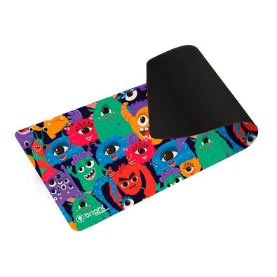 MOUSE PAD GAMER GRANDE MONSTERS 69X28CM - BRIGHT - miniatura 2