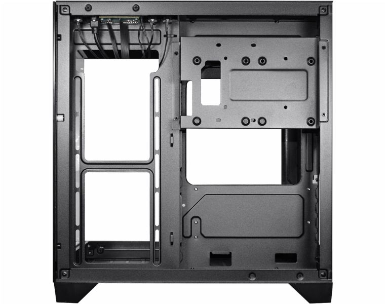 GABINETE GAMER KMEX CG-xxKN SPACE AQUARIO PRETO MICRO ATX SEM FAN - miniatura 4