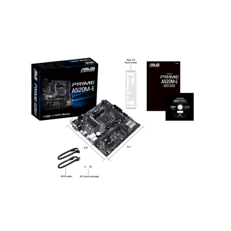 Placa MAE Asus Prime A520M-R - miniatura 6
