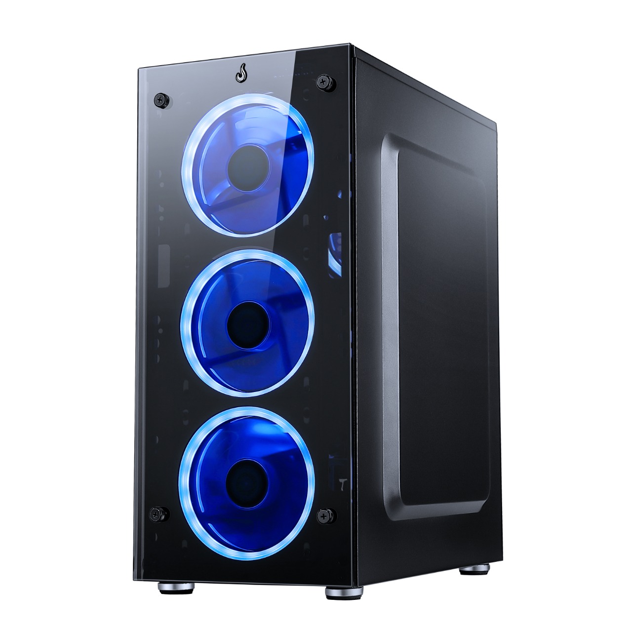 GABINETE RISE MODE GLASS 06X BLACK - S/FANS - miniatura 4