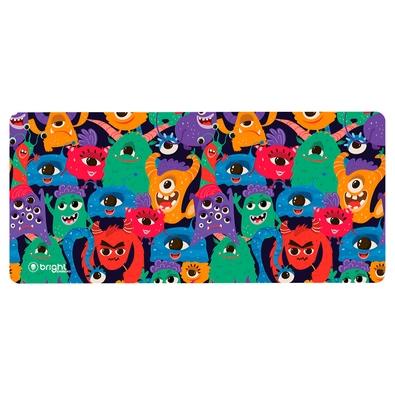 MOUSE PAD GAMER GRANDE MONSTERS 69X28CM - BRIGHT - foto 1