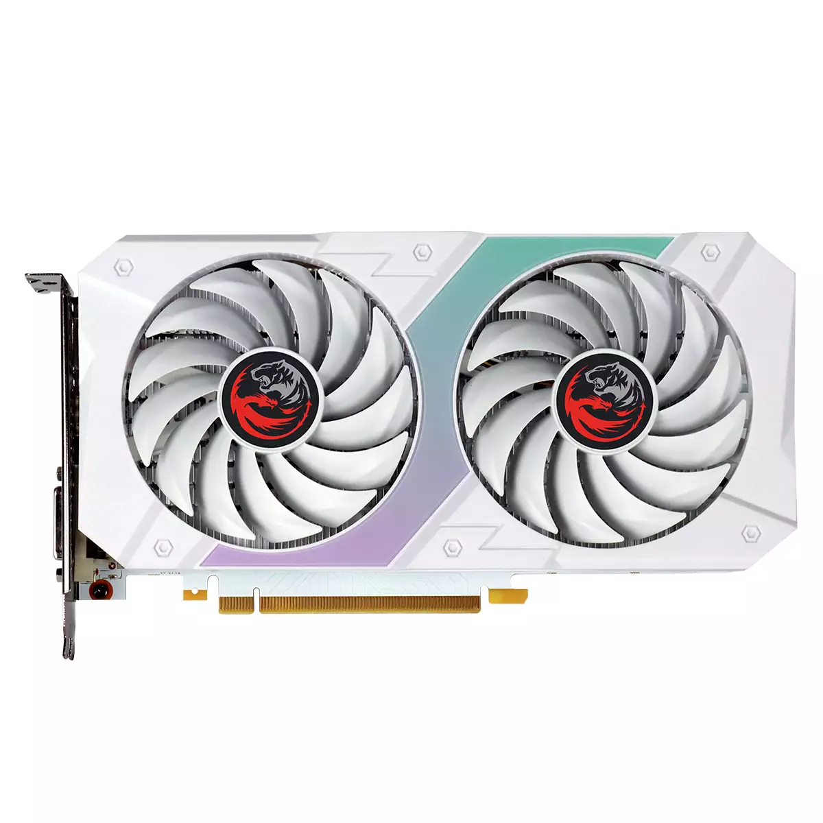 Placa de Vídeo GTX 1660TI 6GB Branca - Pcyes - miniatura 5