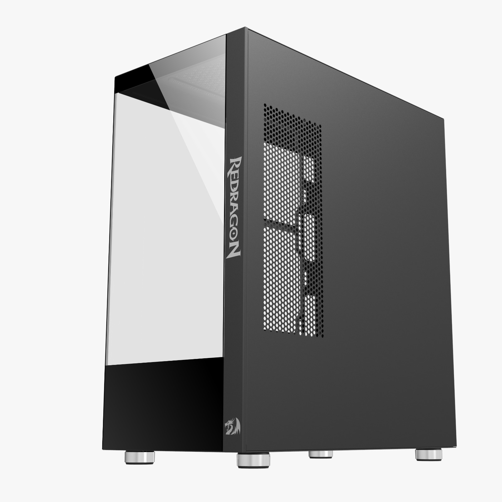 GABINETE REDRAGON REFLECT PRETO MODELO CA-601B - miniatura 6
