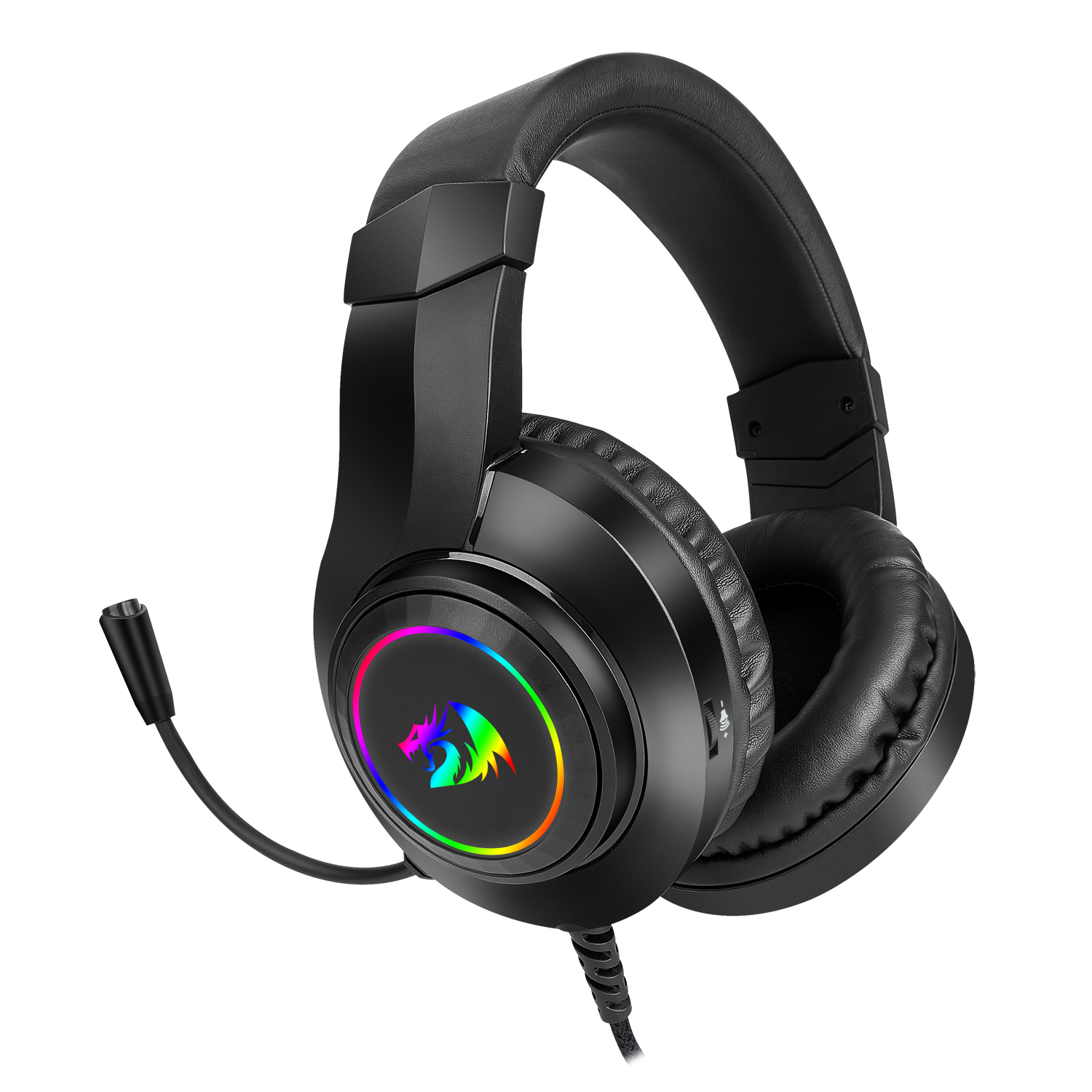 Headset Gamer Redragon Hylas Preto RGB H260RGB - foto 1
