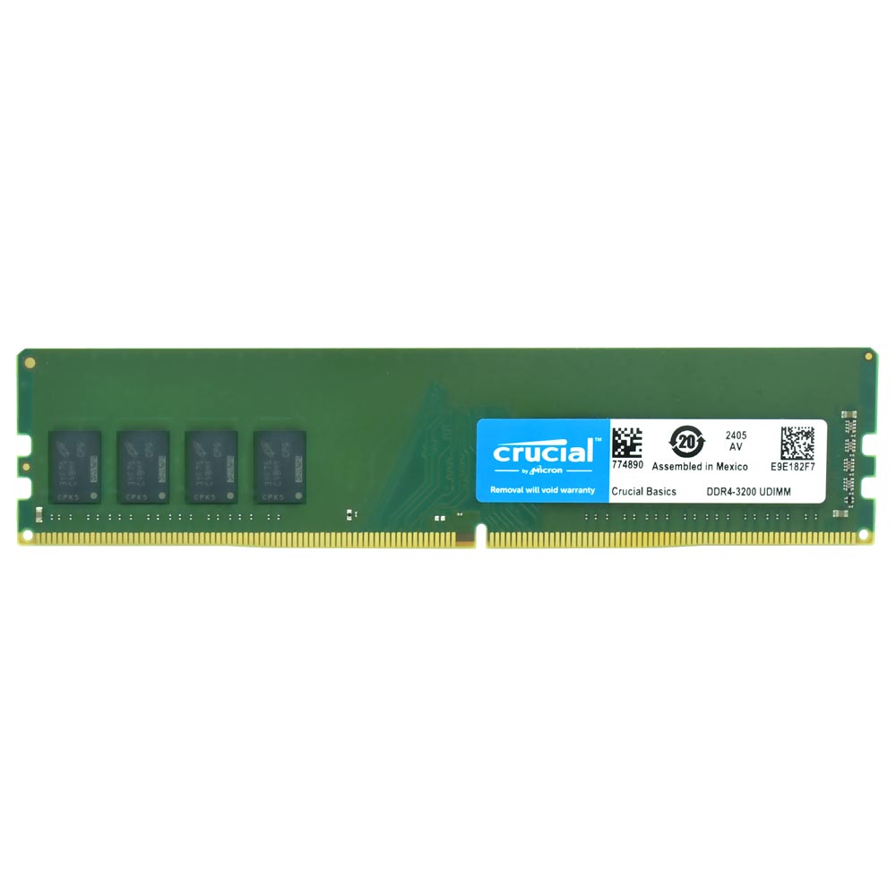 MEMORIA 8GB DDR4 3200MHZ 1.2V CRUCIAL - DESKTOP - CB8GU3200 - foto 1
