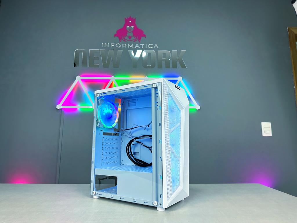 GABINETE GAMER BRANCO COM 4 FANS RGB - GB1733 - miniatura 5