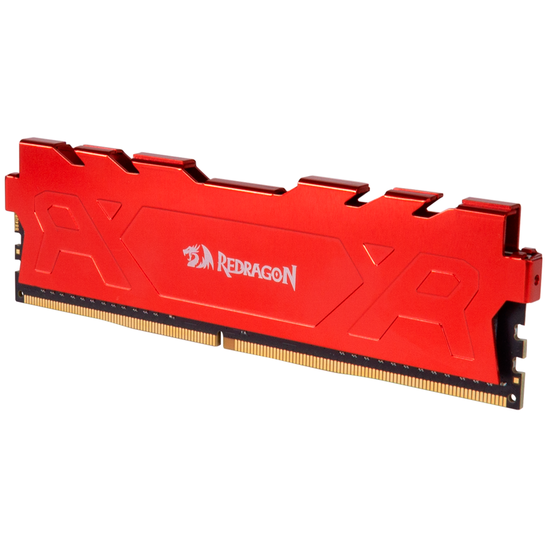 MEMORIA DDR4 8GB REDRAGON RAGE 3200MHZ/CL16 VERMELHA - miniatura 5