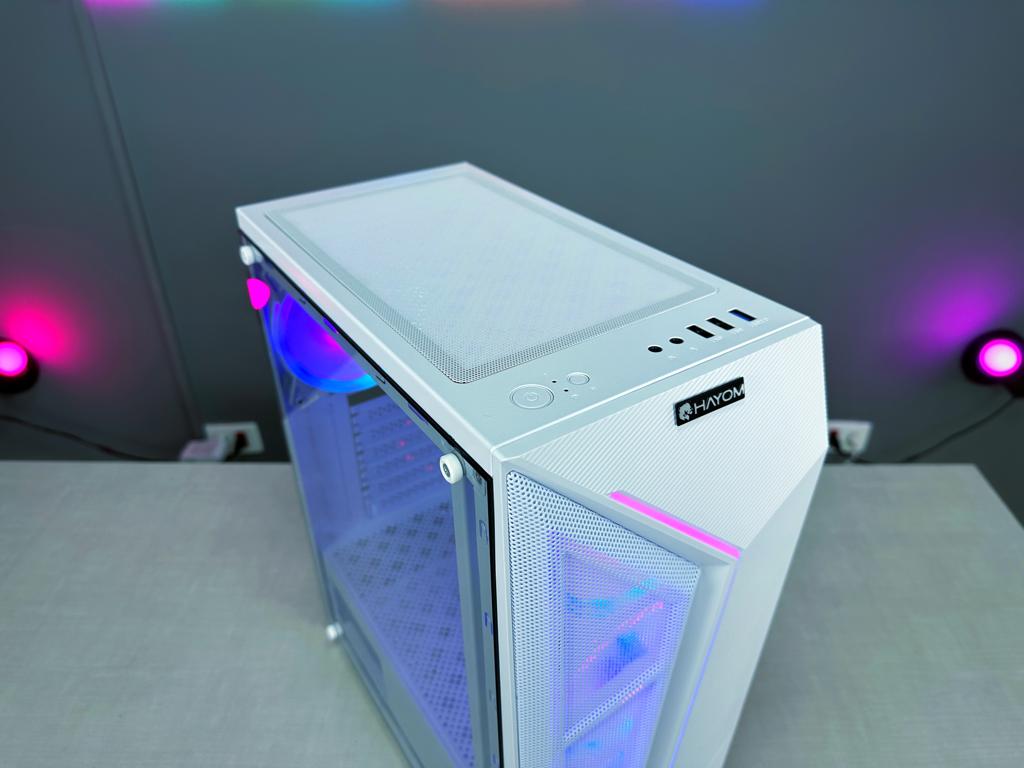 GABINETE GAMER BRANCO COM 4 FANS RGB - GB1733 - miniatura 6