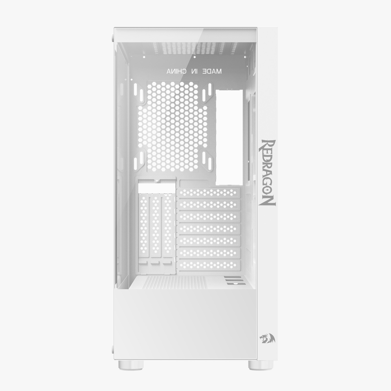 GABINETE REDRAGON REFLECT BRANCO MODELO CA-601W - miniatura 5