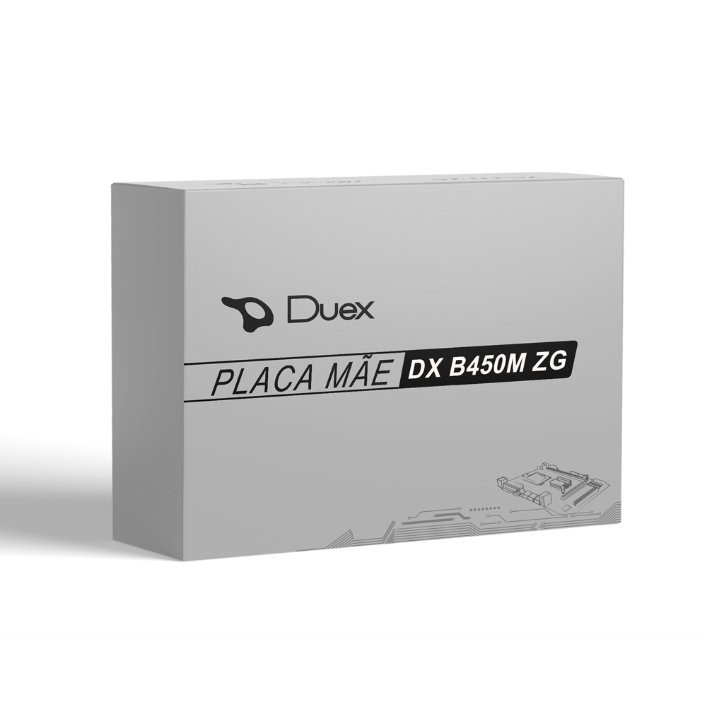 Placa Mae DUEX B450 - Branca - DX B450M ZG M.2 AMD Ryzen AM4 DDR4 - miniatura 4