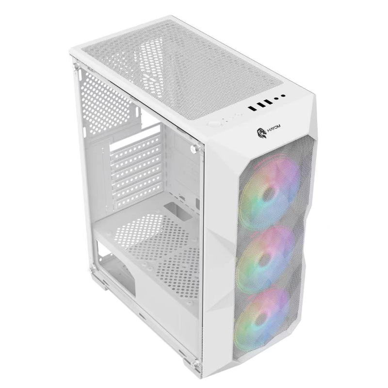 GABINETE GAMER BRANCO COM 3 FANS - GB1730 - miniatura 7