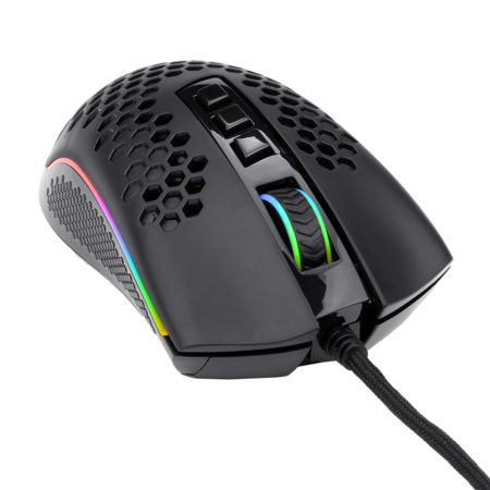 Mouse Gamer Redragon Storm Preto RGB M808-RGB - miniatura 7