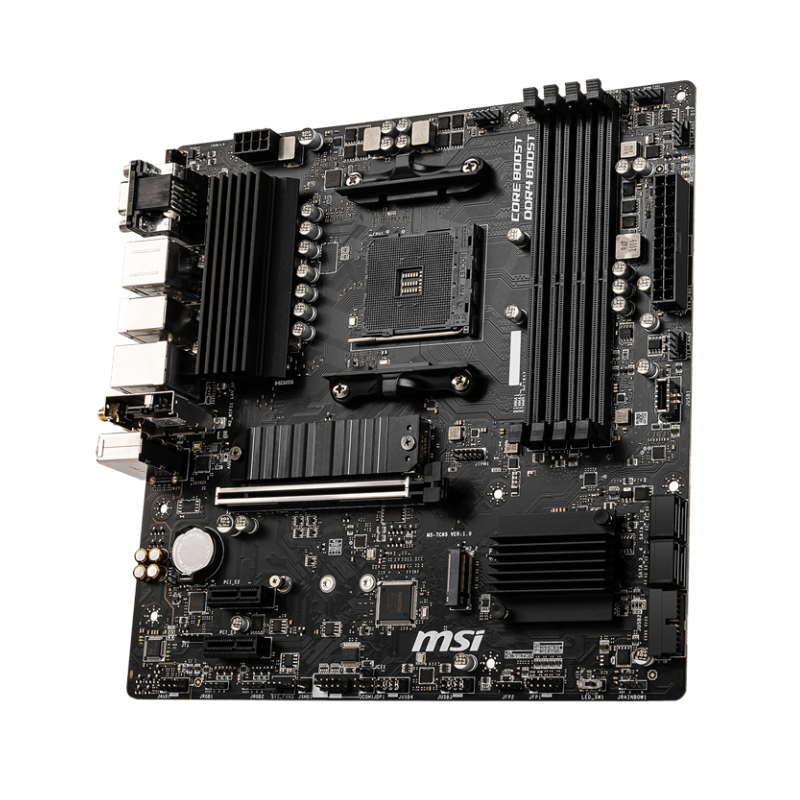 PLACA MAE MSI B550M PRO-VDH WIFI - AMD RYZEN AM4 - DDR4 - MATX - VGA/HDMI/DISPLAY PORT - miniatura 3