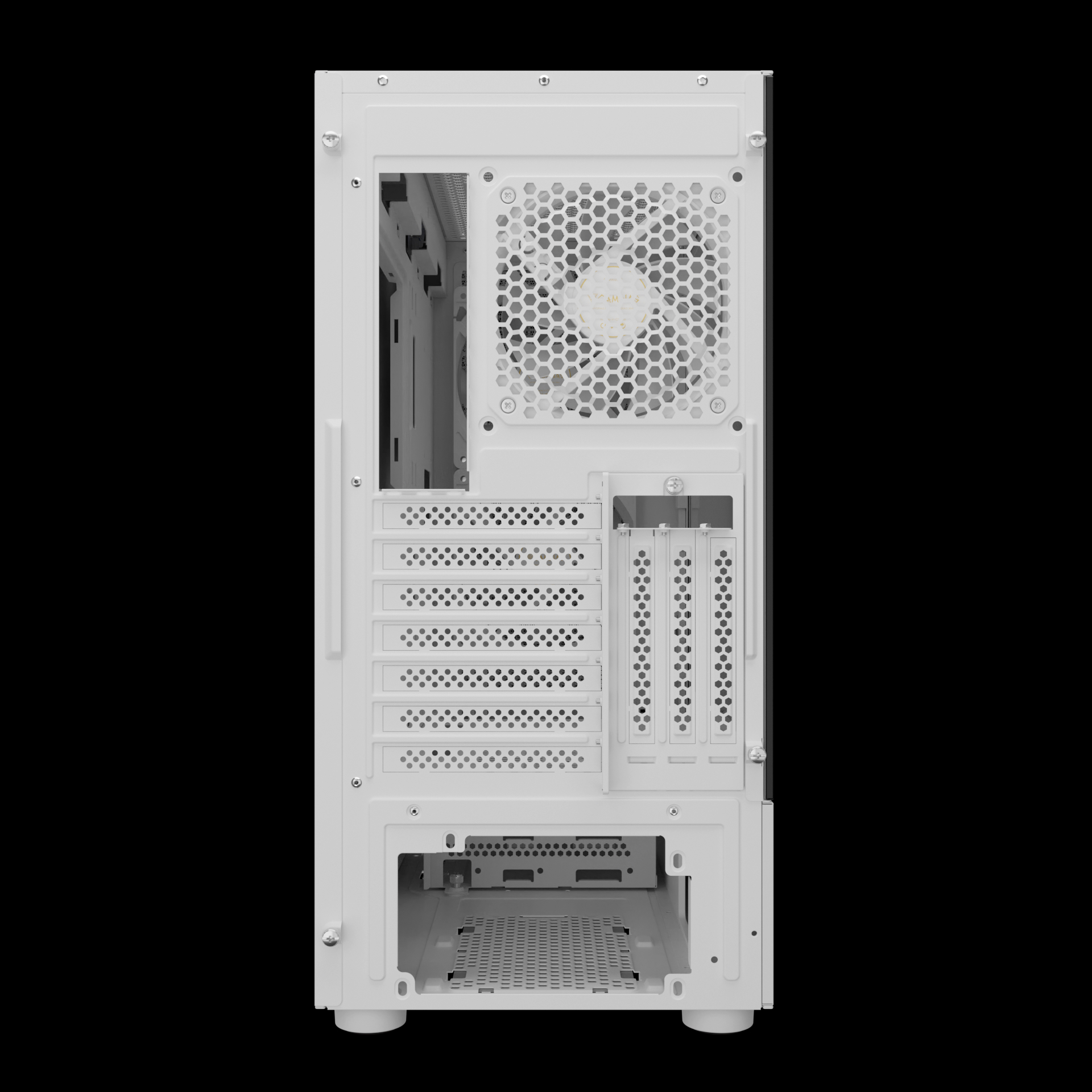 Gabinete Gamdias Talos E3 Mesh Elite Branco com 3 fans - miniatura 7