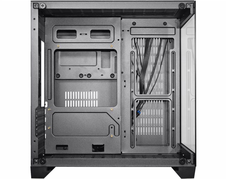 GABINETE GAMER KMEX CG-xxKN SPACE AQUARIO PRETO MICRO ATX SEM FAN - miniatura 5