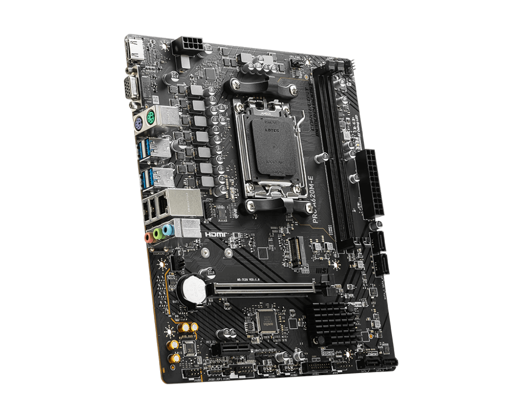 Placa Mae MSI Pro A620m-E, AMD AM5, M-ATX, DDR5, Chipset A620 - miniatura 4