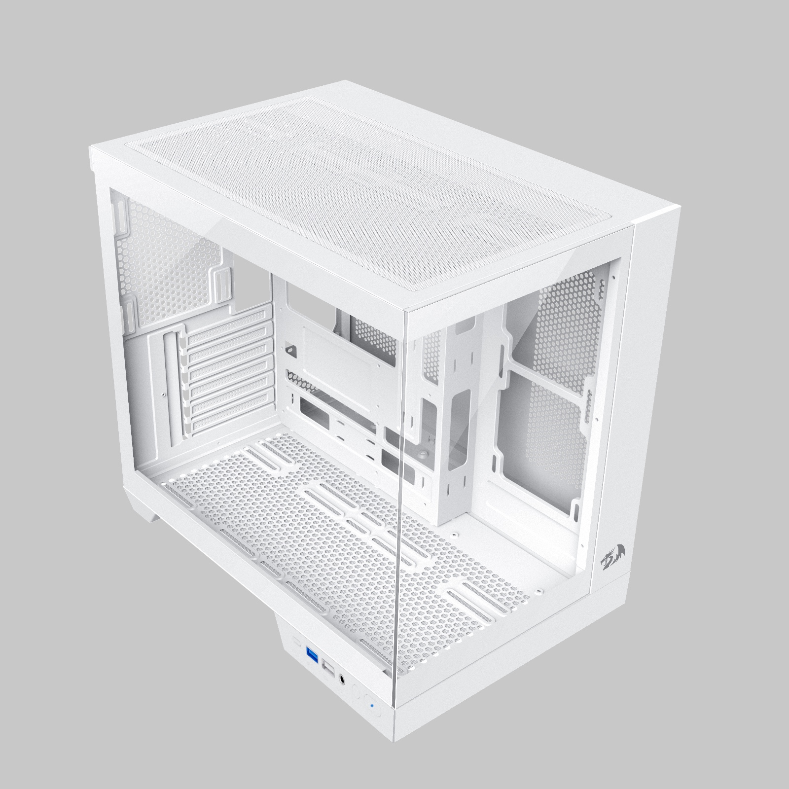 GABINETE REDRAGON WIDELOAD PRO BRANCO CA-604W-PRO - miniatura 6