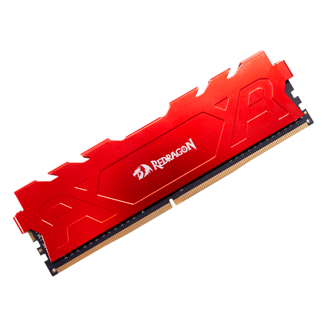 MEMORIA DDR4 8GB REDRAGON RAGE 3200MHZ/CL16 VERMELHA - miniatura 3
