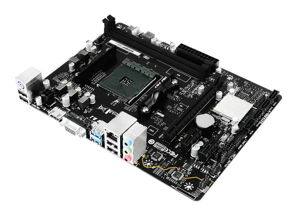 PLACA MAE BIOSTAR B450MHP SOCKET AMD AM4 VR 6.2 - miniatura 3