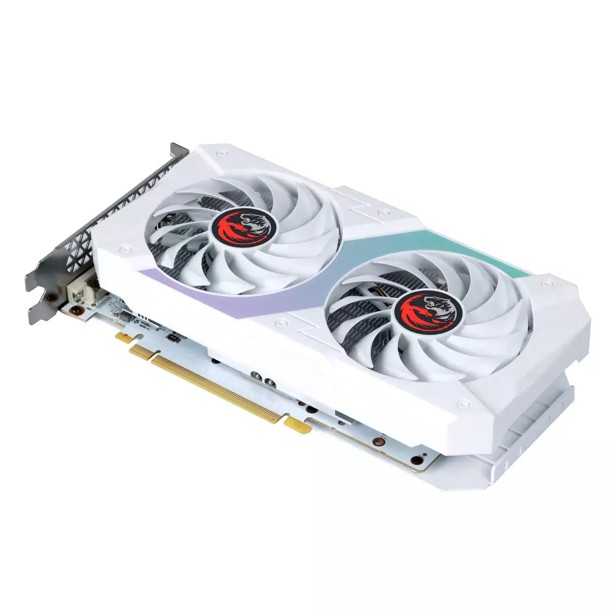 Placa de Vídeo GTX 1660TI 6GB Branca - Pcyes - miniatura 4