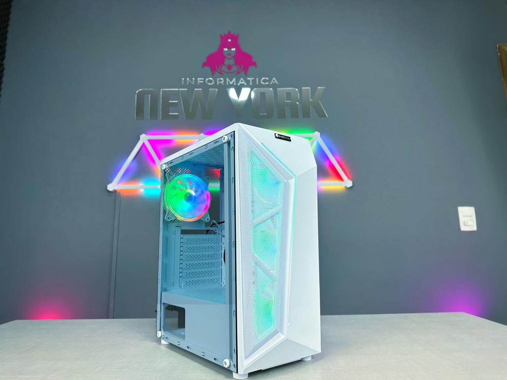GABINETE GAMER BRANCO COM 4 FANS RGB - GB1733 - miniatura 4
