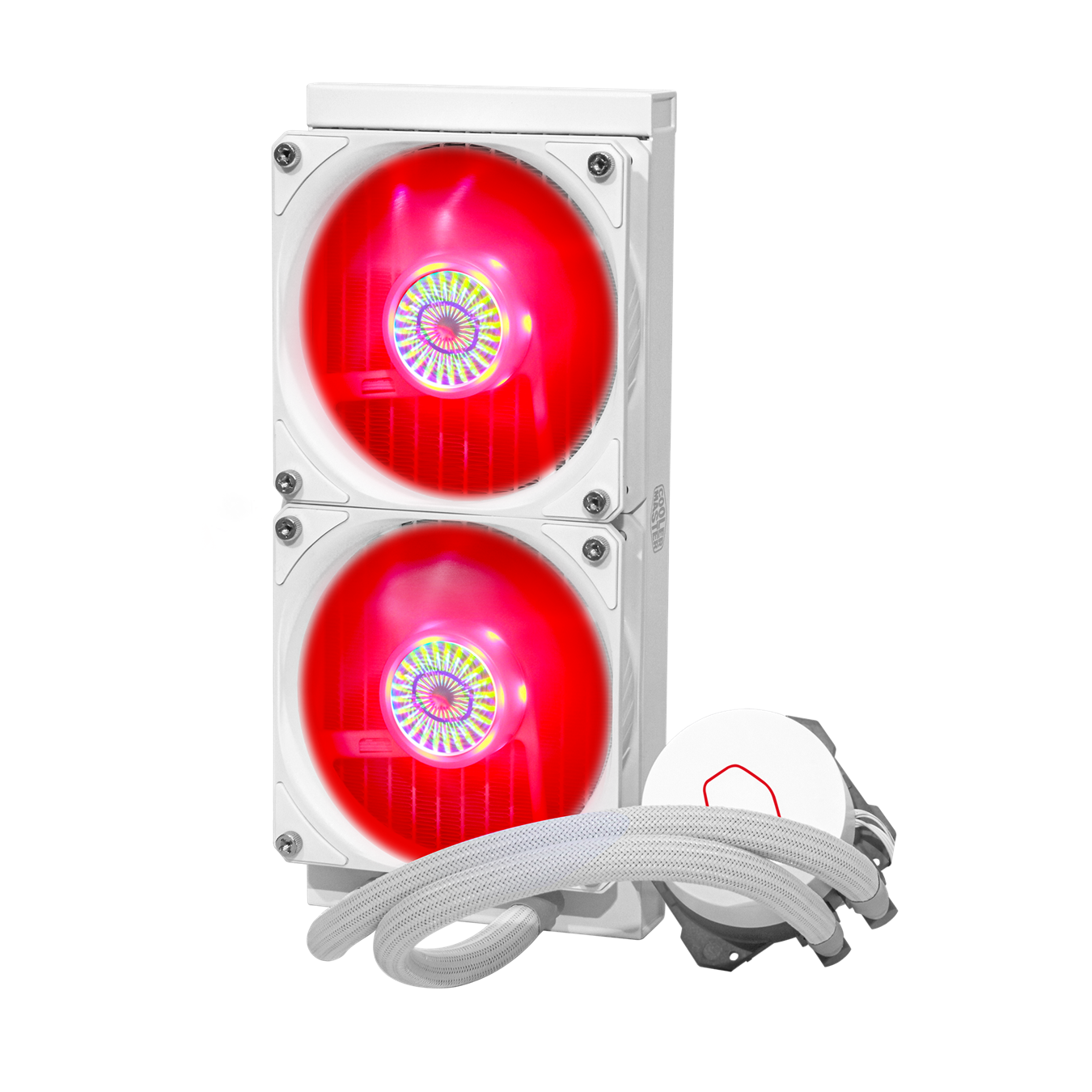 Water Cooler Cooler Master MasterLiquid ML240L, ARGB, White, 240mm, Intel-AMD - miniatura 5
