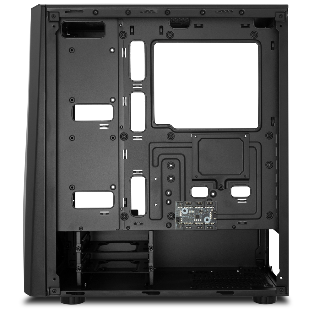 GABINETE GAMER REDRAGON GRAPPLE PRETO (NÃO ACOMPANHA FANS) - miniatura 6