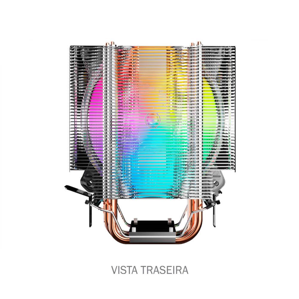 COOLER P PROCESSADOR K-MEX AC02 120MM INTELAMD ATÉ LGA 1700 - miniatura 2