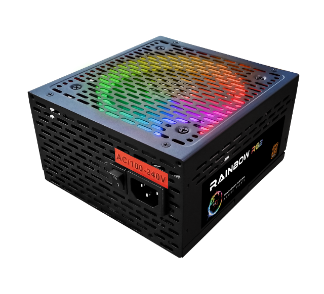 FONTE BRX ATX 650W AUTOMATICA RGB  80 PLUS - miniatura 4