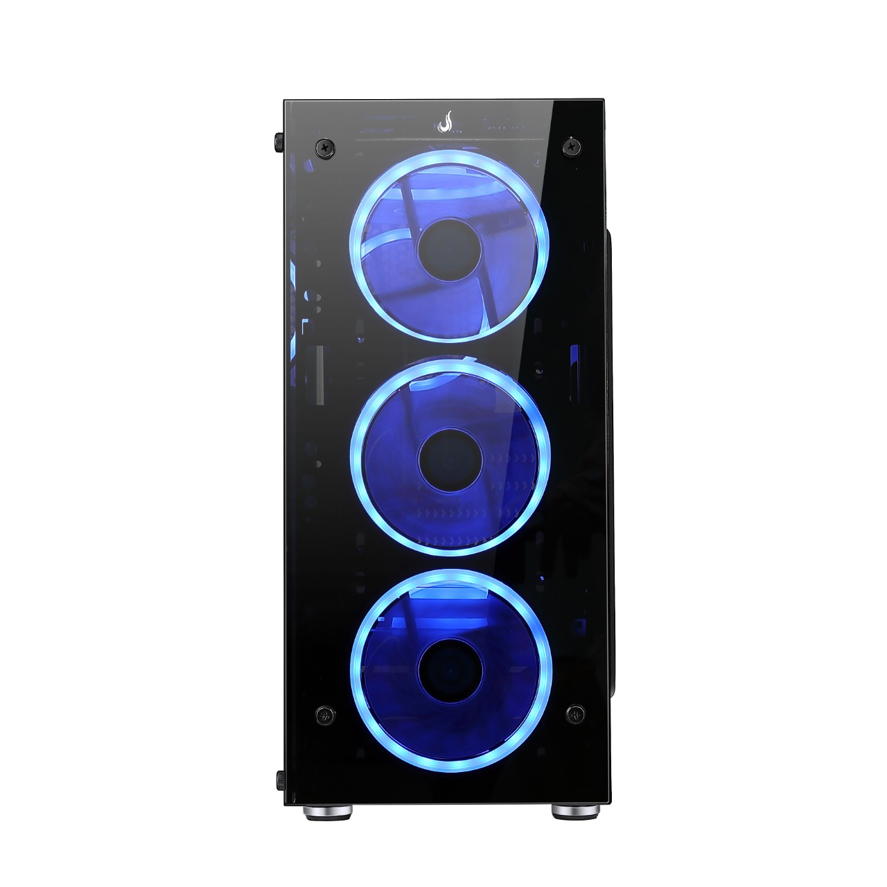 GABINETE RISE MODE GLASS 06X BLACK - S/FANS - miniatura 3