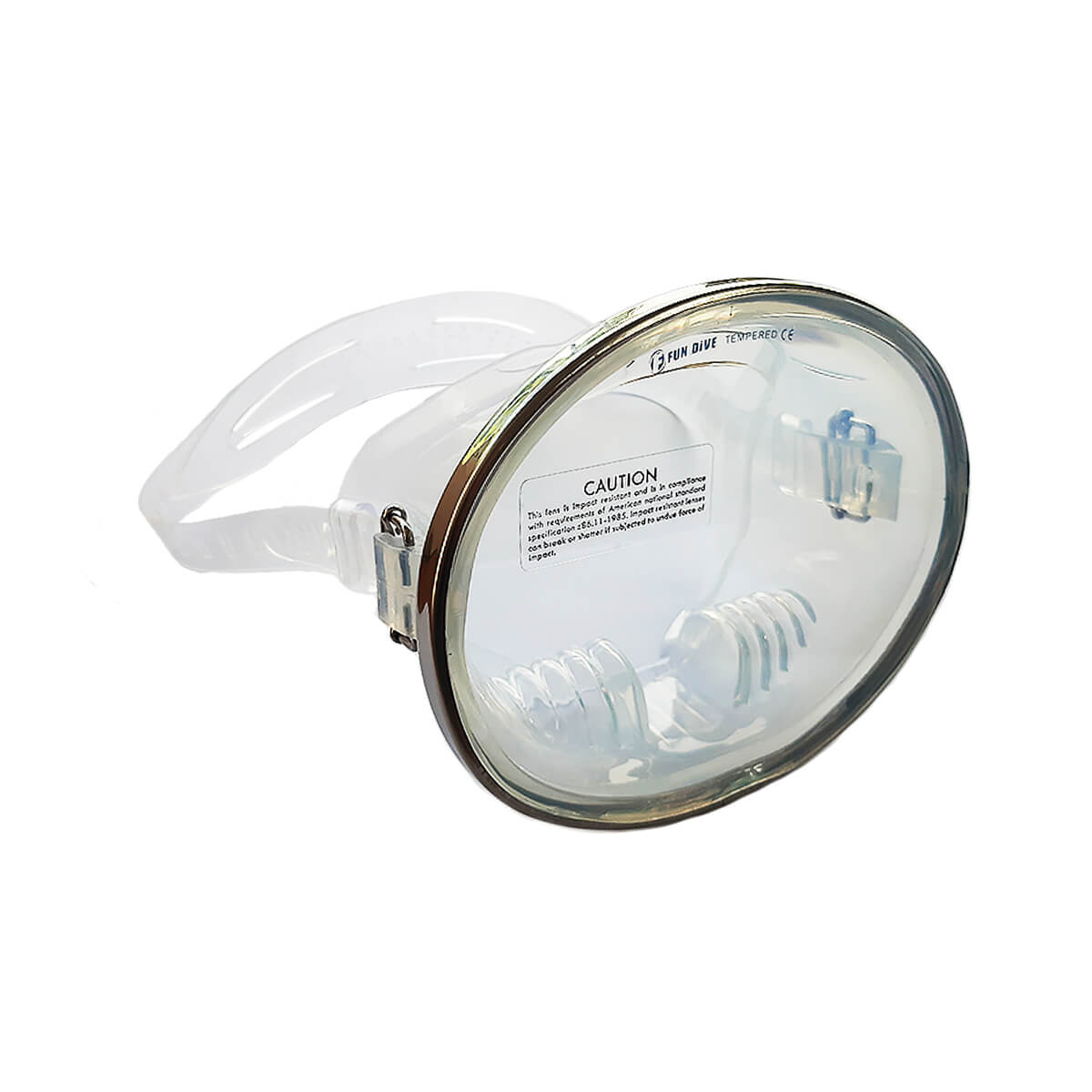 ATOL, Máscara Silicone vidro inteiriço estilo vintage