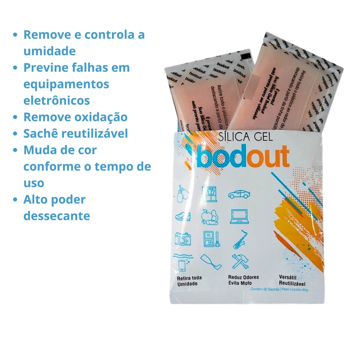 BODOUT, Desumidificador antimofo silica gel - Miniatura 2