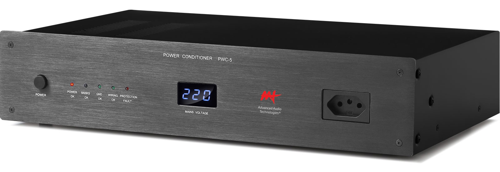PWC-5 - 220v Condicionador de energia com DISPLAY - Voltagem 220v (3.300w) microprocessado com 13 tomadas traseiras