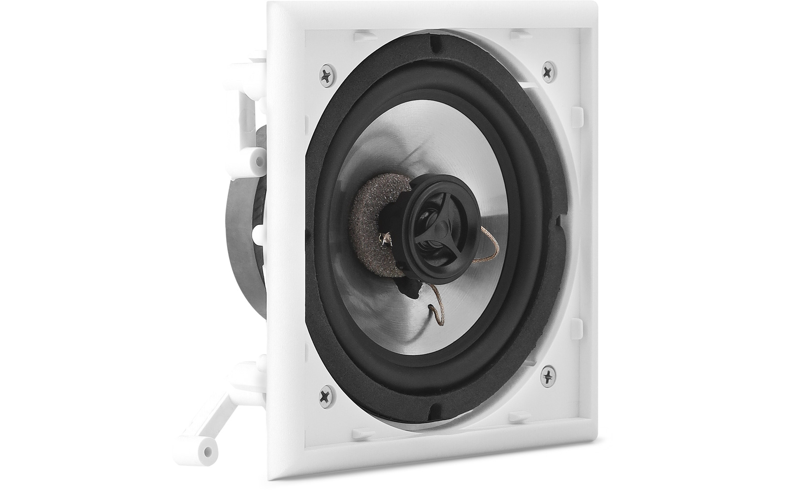 Q5-100AL Caixa quadrada, 1 woofer 5" e 1 tweeter coaxial de 1 ¼
