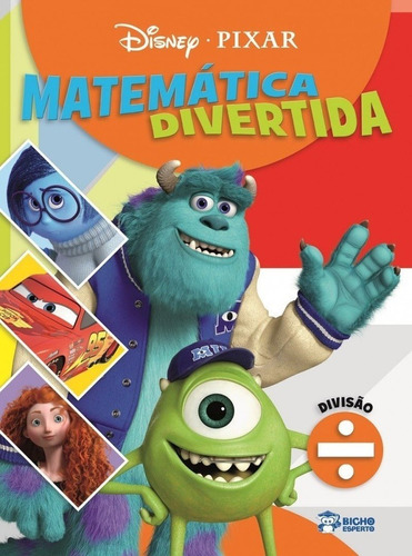 LIVRO MATEMÁTICA DIVERTIDA DISNEY PIXAR - DIVISÃO