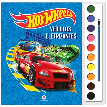 AQUARELA - HOT WHEELS: VEICULOS ELETRIZANTES