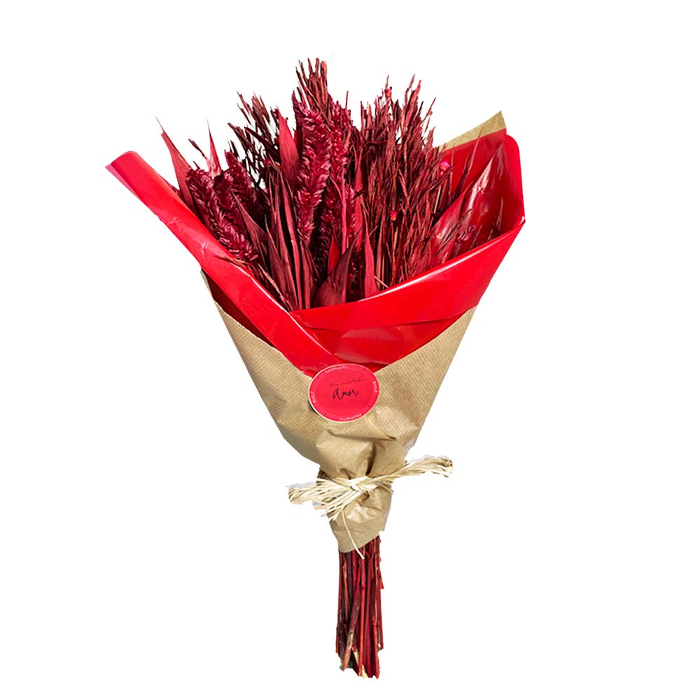 Planta Seca Buquê Variado Profetic Amor 50cm