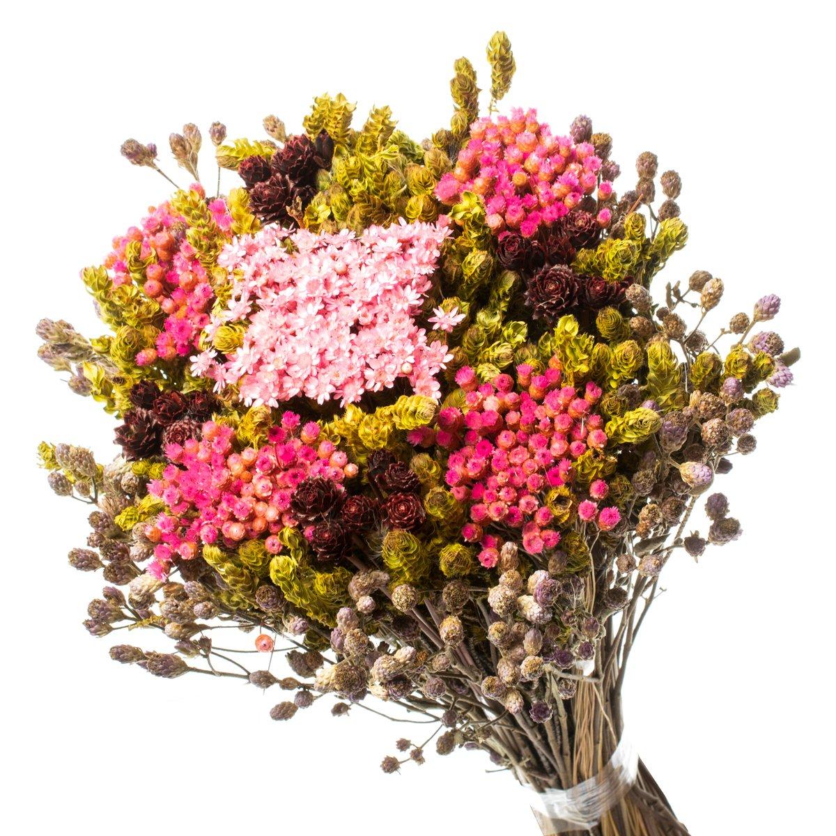 Buquê Preservado Rústico Colorido n9