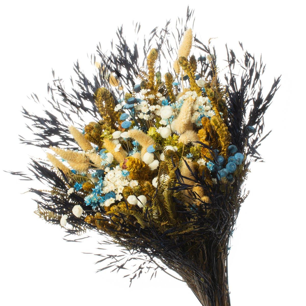 Buque de Flores Secas Rabo de Coelho Gato Natural Decorar
