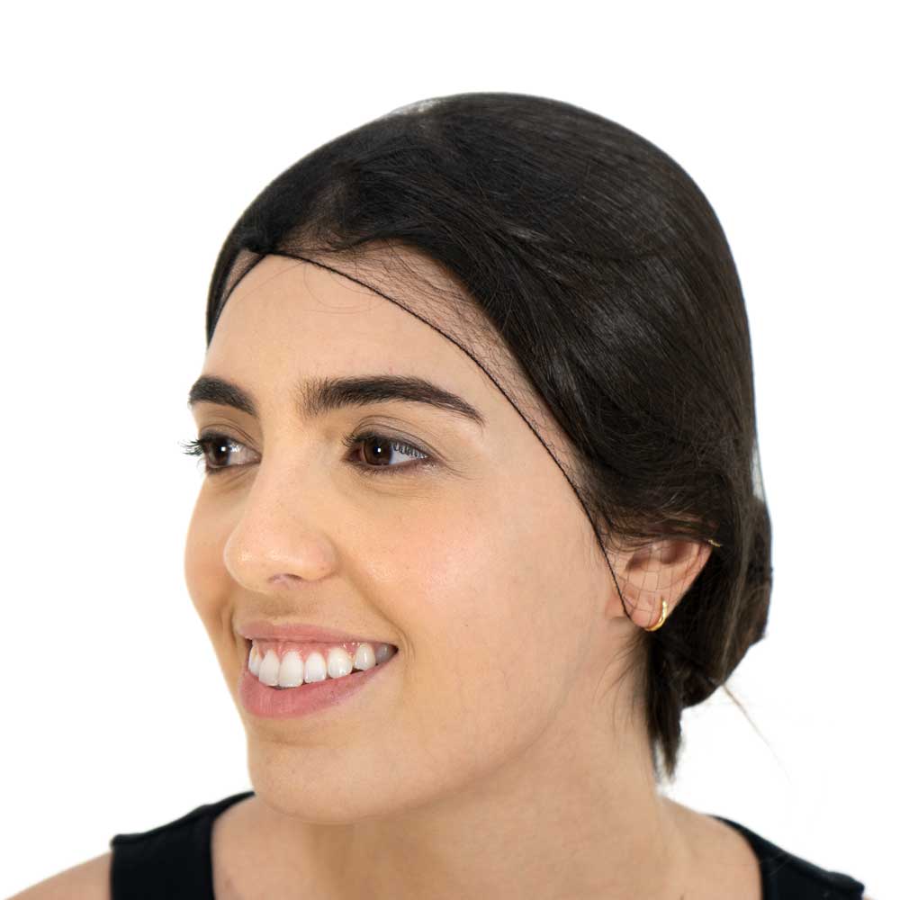 Rede Fina Cabelo Preto c/ 2 unid. 358 S. Clara