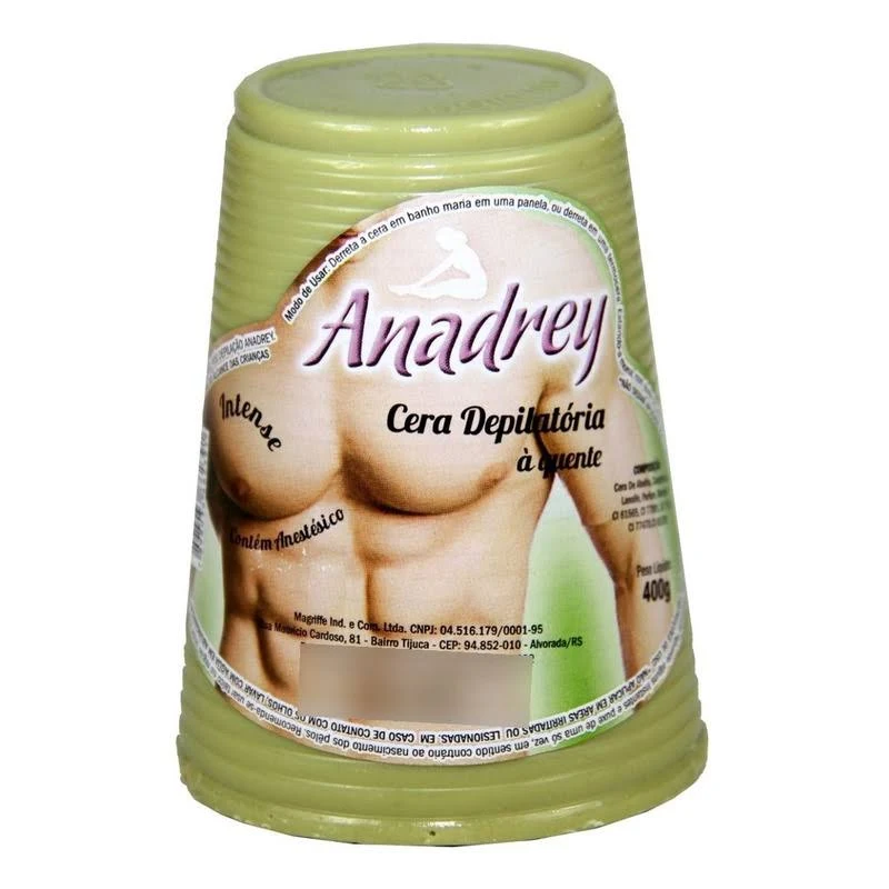 CERA DEPIL. QUENTE 400GR ANADREY - INTENSE